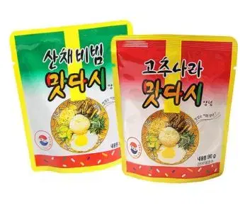 맛다시 고추나라 산채비빔 90g 만능소스 비빔장 군인 군대 피엑스 P.X